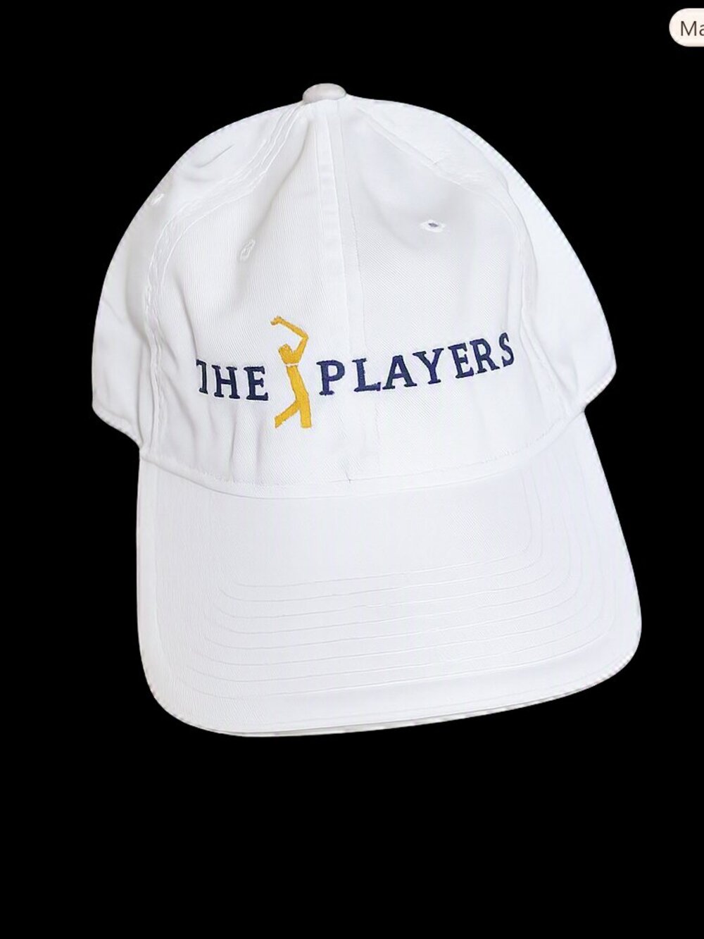 The Players White Cotton Baseball Cap